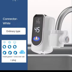 3000W Electric Water Heater Tap – Instant Hot Water Faucet | Tankless & Energy-Efficient Design (Random Color)