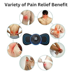 Wireless EMS Mini Body Massager β Portable Butterfly Massager for Pain Relief & Blood Circulation