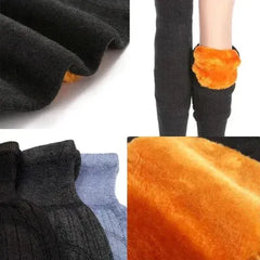 1 Pair Knee Warmer | Winter Thermal Knee Protectors | Comfortable & Supportive Design (Random Color)