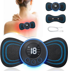 Wireless EMS Mini Body Massager – Portable Butterfly Massager for Pain Relief & Blood Circulation