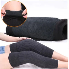 1 Pair Knee Warmer | Winter Thermal Knee Protectors | Comfortable &amp; Supportive Design (Random Color)